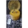 Image 1 : S2 Vetropuro Gold Bubble Pebble Ice Plates Plates A