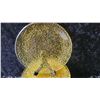Image 2 : S2 Vetropuro Gold Bubble Pebble Ice Plates Plates A