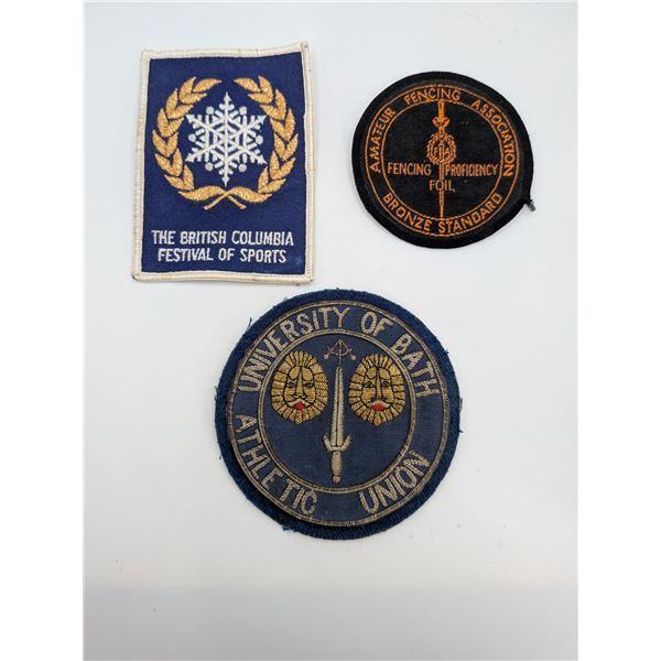 University of Bath Etc Patches