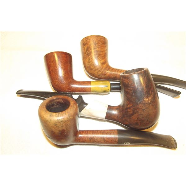 Four Briar Tobacco Pipes