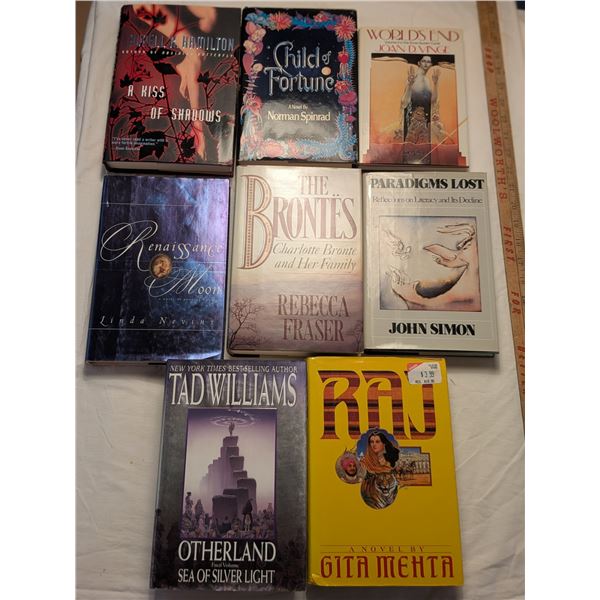 FIRST EDITION Hard Cover Novels A Kiss of Shadows Laurell K Hamilton / Raj Grita Mehta / Otherland S
