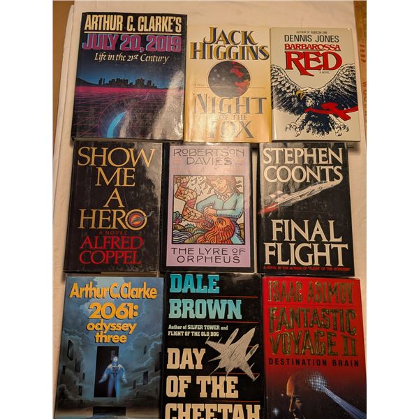 FIRST EDITION Hard Cover Novels July 20, 2019 Life in the 21st Century Arthur C. Clark / Night of th