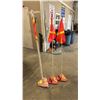 Image 1 : 3 SAFETY WHIPS COMMERCIAL MAGNETIC PORTABLE SAFETY FLAGS *MUST TAKE 3*
