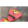 Image 3 : 3 SAFETY WHIPS COMMERCIAL MAGNETIC PORTABLE SAFETY FLAGS *MUST TAKE 3*