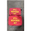 Image 2 : 2 COMMERCIAL CONTRACTOR SPILL RESPONSE KITS IN RED SOFT TRANSPORT BAGS