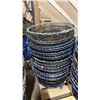 Image 1 : 5 LADNER COMMERCIAL STAINLESS STEEL STACKING MESH PRAWN TRAPS