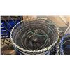 Image 2 : 5 LADNER COMMERCIAL STAINLESS STEEL STACKING MESH PRAWN TRAPS