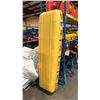 Image 2 : INTERNATIONAL STRETCHER SYSTEMS INC. ALUMINUM YELLOW PLASTIC COATED 80" MAN BASKET WITH ADJUSTABLE