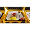 Image 2 : PHYSIO CONTROL LIFEPAK CR2 COMMERCIAL AED DEFIBRILLATOR IN NANUK 915 YELLOW HARD TRANSPORT CASE