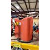 Image 2 : 2 HYDRO-WICK RED PLASTIC COMMERCIAL FIRE BACKPACK WATER SPRAYERS