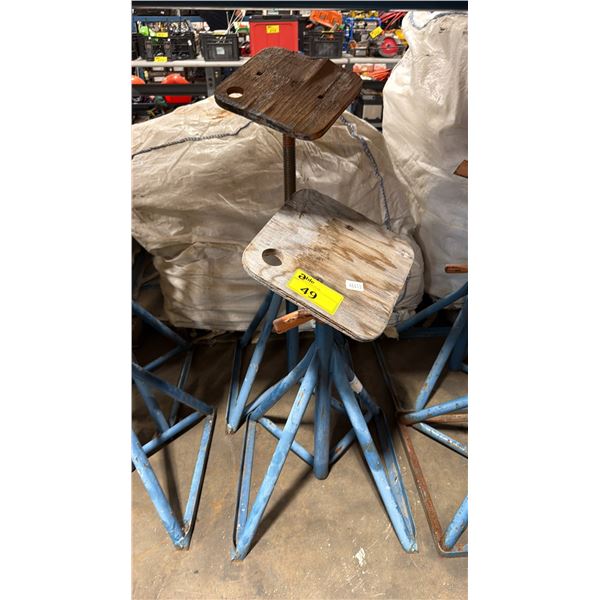 PAIR OF BROWNELL 20,000 LBS CAPACITY ADJUSTABLE MOTORBOAT STANDS