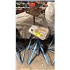 Image 1 : PAIR OF BROWNELL 20,000 LBS CAPACITY ADJUSTABLE MOTORBOAT STANDS