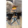 Image 1 : PAIR OF BROWNELL 20,000 LBS CAPACITY ADJUSTABLE KEEL BOAT STANDS