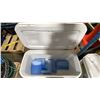 Image 2 : COLEMAN WHITE 316 SERIES 120 QT PORTABLE MARINE COOLER