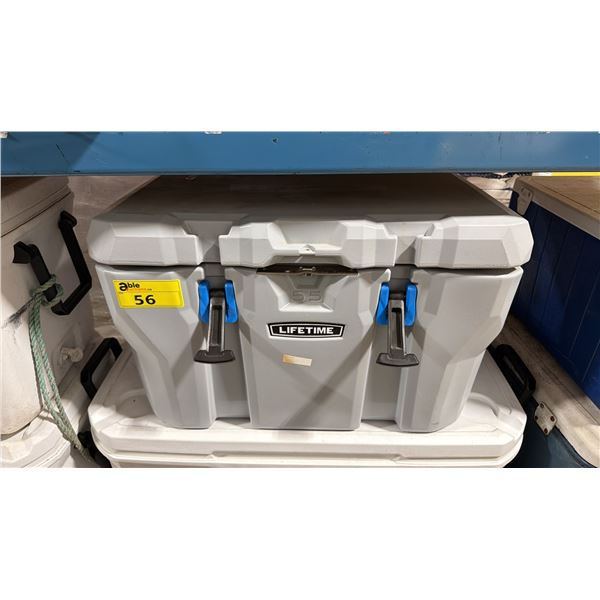 LIFETIME 55 SERIES GREY PORTABLE MARINE COOLER