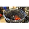 Image 2 : 5 LADNER COMMERCIAL STAINLESS STEEL STACKING MESH PRAWN TRAPS