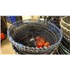 Image 2 : 5 LADNER COMMERCIAL STAINLESS STEEL STACKING MESH PRAWN TRAPS