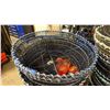 Image 2 : 5 LADNER COMMERCIAL STAINLESS STEEL STACKING MESH PRAWN TRAPS