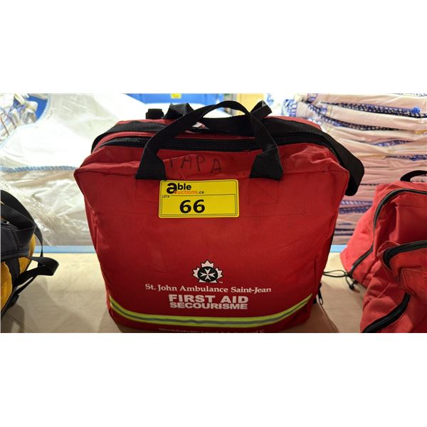 SAINT JOHN AMBULANCE LEVEL 2 FIRST AID KIT IN SOFT TRANSPORT BAG