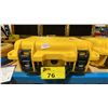 Image 3 : PHYSIO CONTROL LIFEPAK CR2 COMMERCIAL AED DEFIBRILLATOR IN NANUK 915 YELLOW HARD TRANSPORT CASE
