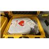 Image 2 : PHYSIO CONTROL LIFEPAK CR2 COMMERCIAL AED DEFIBRILLATOR IN NANUK 915 YELLOW HARD TRANSPORT CASE