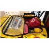 Image 2 : NORTH 49 MARINE COMMERCIAL BACKCOUNTRY EMERGENCY ROADSIDE KIT IN YELLOW DUFFEL STYLE DRY BAG
