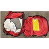 Image 3 : 2 COMMERCIAL CONTRACTOR SPILL RESPONSE KITS IN RED SOFT TRANSPORT BAGS *INCOMPLETE*
