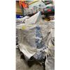 Image 2 : PALLET OF 38" X 38" X 54" COMMERCIAL PLASTIC WOVEN TRANSPORT BAGS *MUST TAKE ALL ON PALLET*