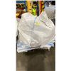 Image 1 : PALLET OF 38" X 38" X 54" COMMERCIAL PLASTIC WOVEN TRANSPORT BAGS *MUST TAKE ALL ON PALLET*
