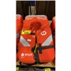 Image 2 : 2 MUSTANG SURVIVAL SOLAS TYPE 1 ADULT LIFE JACKETS