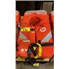 Image 2 : 2 MUSTANG SURVIVAL SOLAS TYPE 1 ADULT LIFE JACKETS