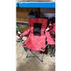 Image 2 : LARGE ASSORTMENT OF OUTDOOR FOLDING CHAIRS *MUST TAKE ALL*