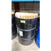 Image 1 : BLACK METAL BARREL OF ASSORTED SIZE HEMLOCK WOOD PCS *METAL BARREL INCLUDED*