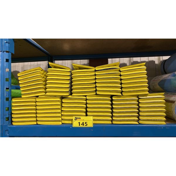 11 YELLOW COMMERCIAL FOAM OUTDOOR INSULATING MATS *MUST TAKE ALL*