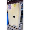 Image 1 : JUSTRITE SURE-GRIP EX YELLOW 60 GAL CAPACITY INDUSTRIAL FLAMMABLE LIQUID STORAGE CABINET