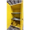 Image 5 : JUSTRITE SURE-GRIP EX YELLOW 60 GAL CAPACITY INDUSTRIAL FLAMMABLE LIQUID STORAGE CABINET
