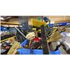 Image 3 : LARGE PLASTIC PALLET CRATE OF ASSORTED SHOVELS, RAKES, BROOMS, & LARGE TOOLS *PALLET CRATE