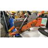 Image 3 : HUSQVARNA K770 GAS POWERED PORTABLE INDUSTRIAL CHOP SAW WITH WOOD BLADE & METAL CUTTING BLADES