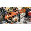 Image 4 : STIHL TS 410 GAS POWERED PORTABLE INDUSTRIAL CHOP SAW WITH METAL CUTTING BLADES