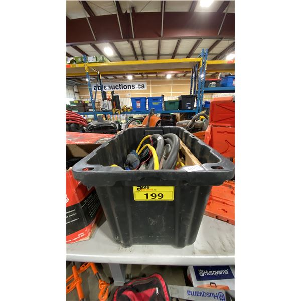 FILL-RITE RD8 GPM 12V INDUSTRIAL PORTABLE FUEL PUMP WITH HOSE & NOZZLE *PLASTIC BIN INCLUDED*
