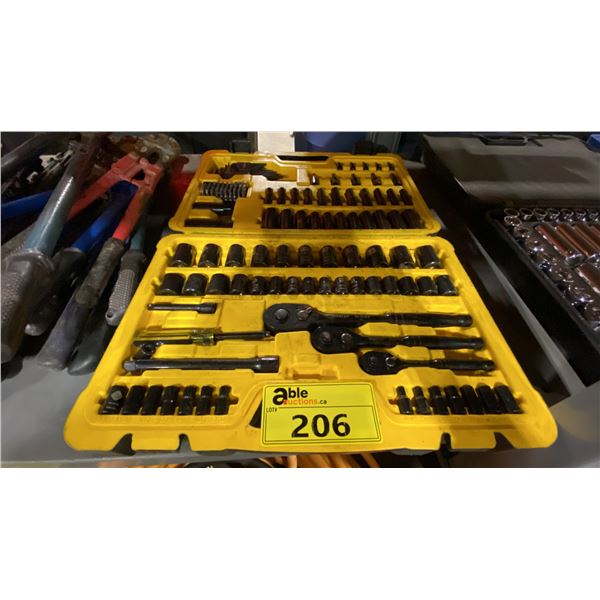 STANLEY SOCKET SET IN HARD TRANSPORT CASE