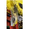 Image 4 : YELLOW CRATE OF ASSORTED HAND TOOLS *CRATE INCLUDED*