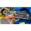 Image 4 : BIN OF 24'  GEY WESCO INDUSTRIAL LIFTING SLINGS & BIN OF FASTRAP SAFETY STRAPS *BINS INCLUDED*