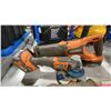 Image 4 : RIDGID CORDLESS CIRCULAR SAW WITH BATTERY, 2 RIDGID RECIPROCATING SAWS WITH BATTERIES, RIDGID ANGLE