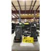 Image 1 : 2 HYTERA HANDHELD RADIOS WITH REMOTE SPEAKERS, BASE CHARGERS, ADAPTERS, BELT CLIPS, & BATTERIES
