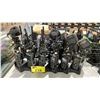 Image 1 : 2 HYTERA 6 BAY CHARGE STATION WITH 12 HANDHELD RADIOS WITH REMOTE SPEAKERS, BATTERIES, BELT CLIPS, &