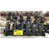 Image 4 : 2 HYTERA 6 BAY CHARGE STATION WITH 12 HANDHELD RADIOS WITH REMOTE SPEAKERS, BATTERIES, BELT CLIPS, &