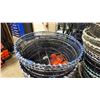 Image 2 : 5 LADNER COMMERCIAL STAINLESS STEEL STACKING MESH PRAWN TRAPS