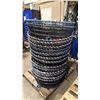 Image 1 : 5 LADNER COMMERCIAL STAINLESS STEEL STACKING MESH PRAWN TRAPS
