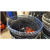 Image 2 : 5 LADNER COMMERCIAL STAINLESS STEEL STACKING MESH PRAWN TRAPS